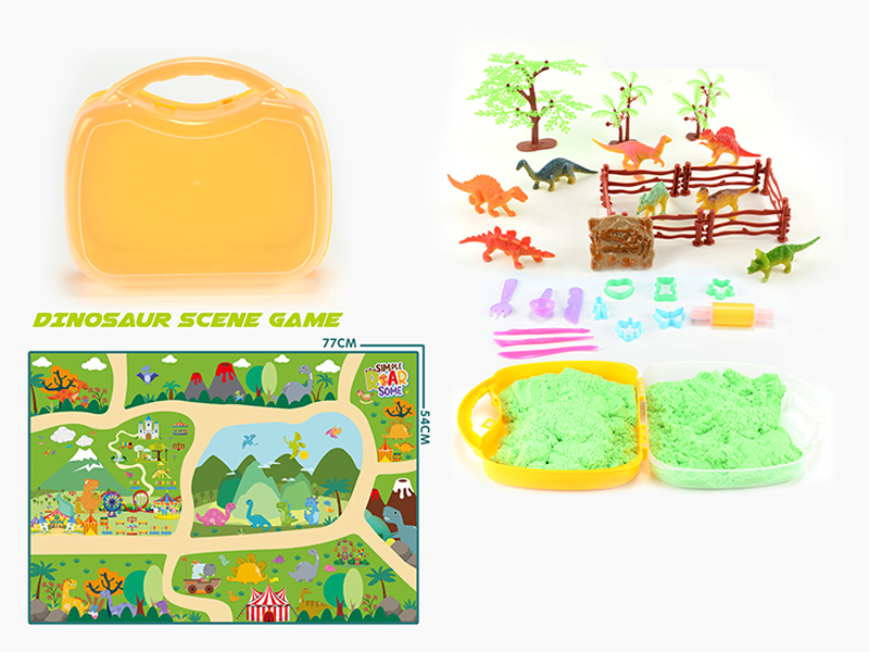 Dinosaur World Space Sand Toy