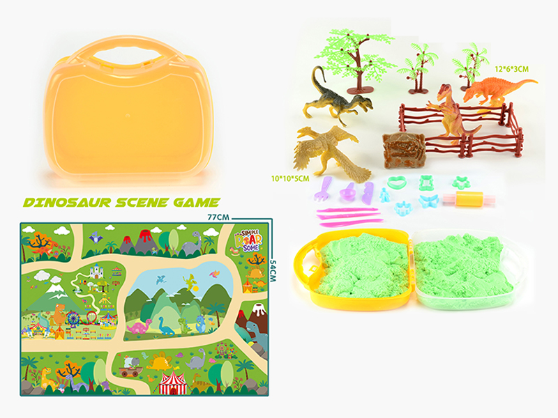 Dinosaur World Space Sand Toy