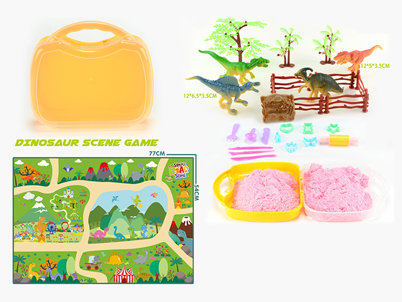 Dinosaur World Space Sand Toy