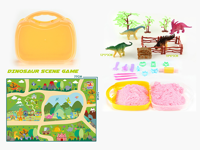 Dinosaur World Space Sand Toy