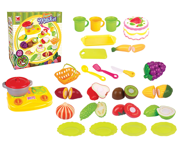 Cutting Fruits And Vegetable Set 26pcs