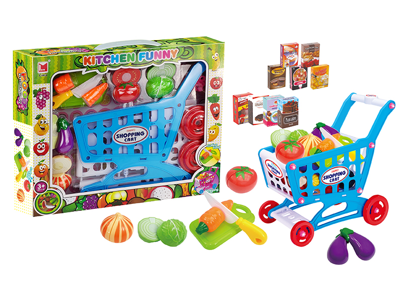 Shopping Cart  Cutting Vegetable Set 17pcs