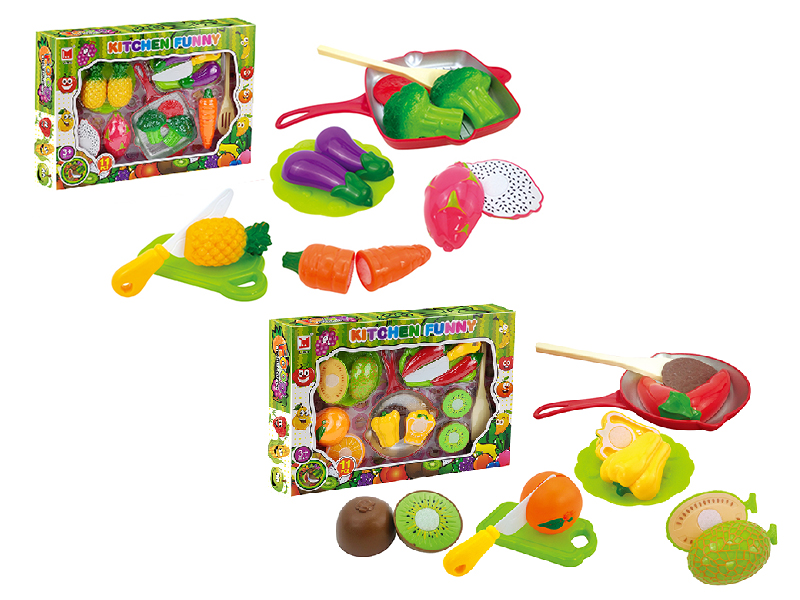 Cutting Fruits And Vegetable Set 11pcs