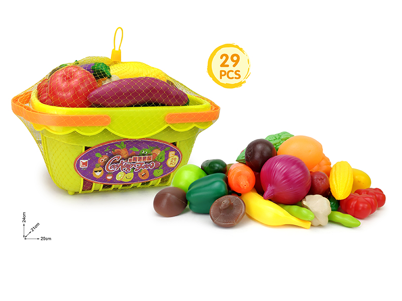 Fruits And Vegetables Basket Set 29pcs