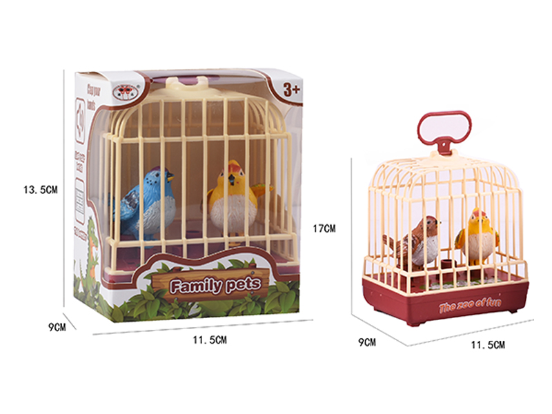 Voice Controlled Dual Bird Pet