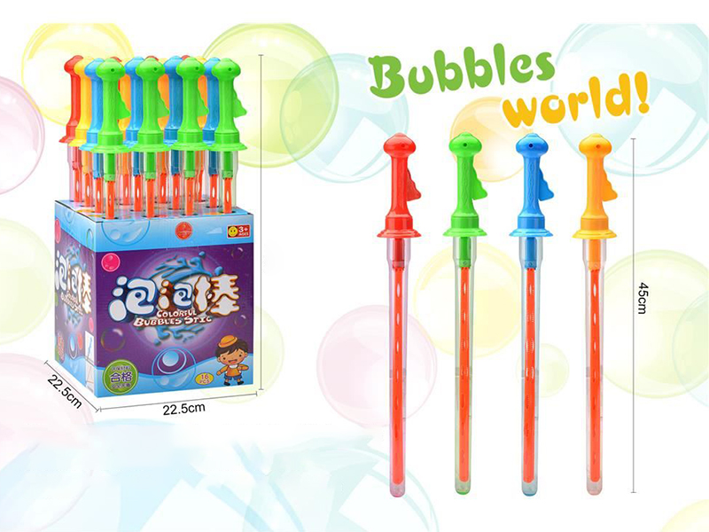 47cm Western Sword Bubble Stick (4 Colors) 16pcs