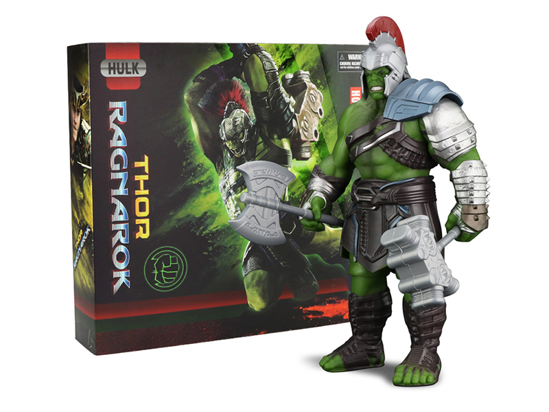 Super Hero Series Doll -The Hulk With Hat, Weapon