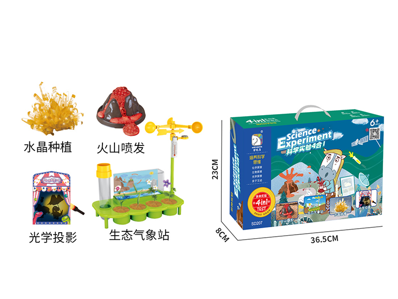 4 In 1 Science Experiment