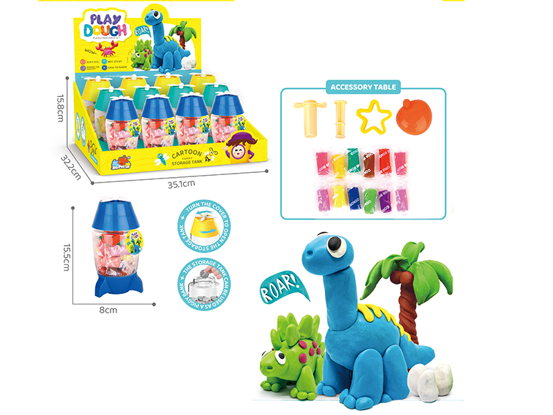 Play Dough DIY Handmade Set 12pcs