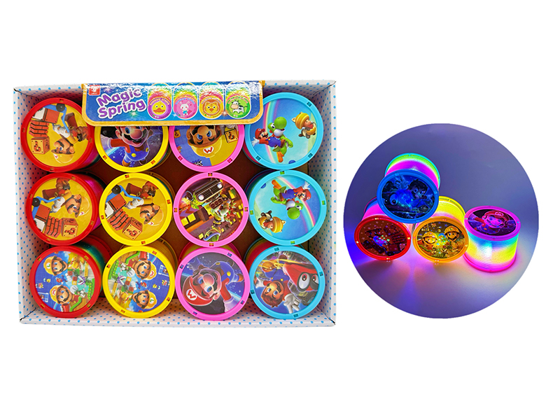 Mario Rainbow Circle With Light 12Pcs