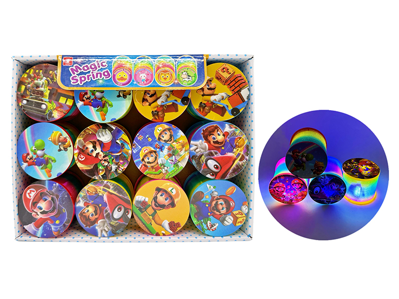 Mario Rainbow Circle With Light 12Pcs