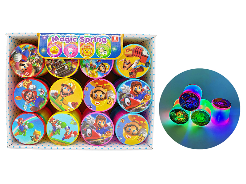 Mario Rainbow Circle With Light 12Pcs