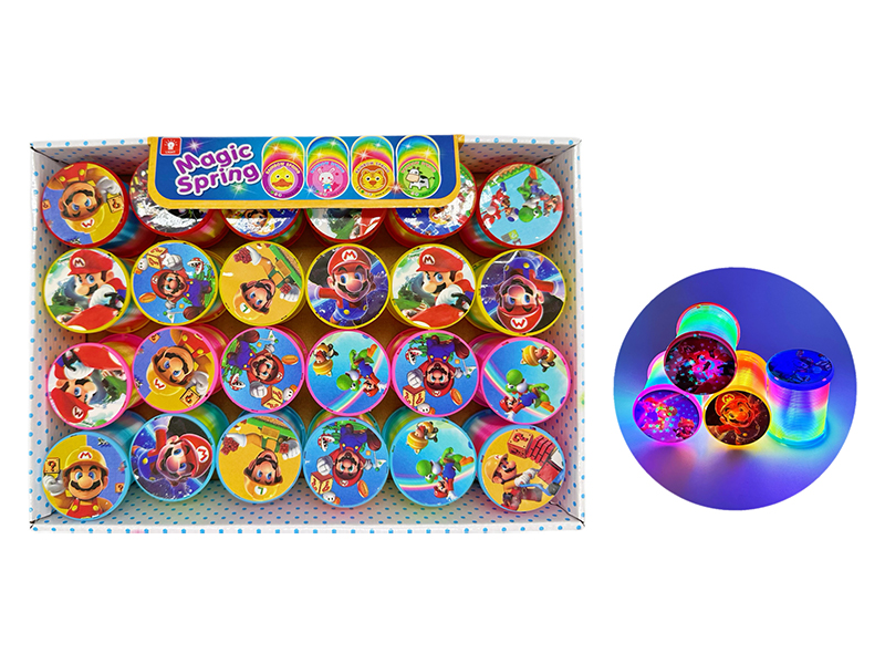 Mario Rainbow Circle With Light 12Pcs