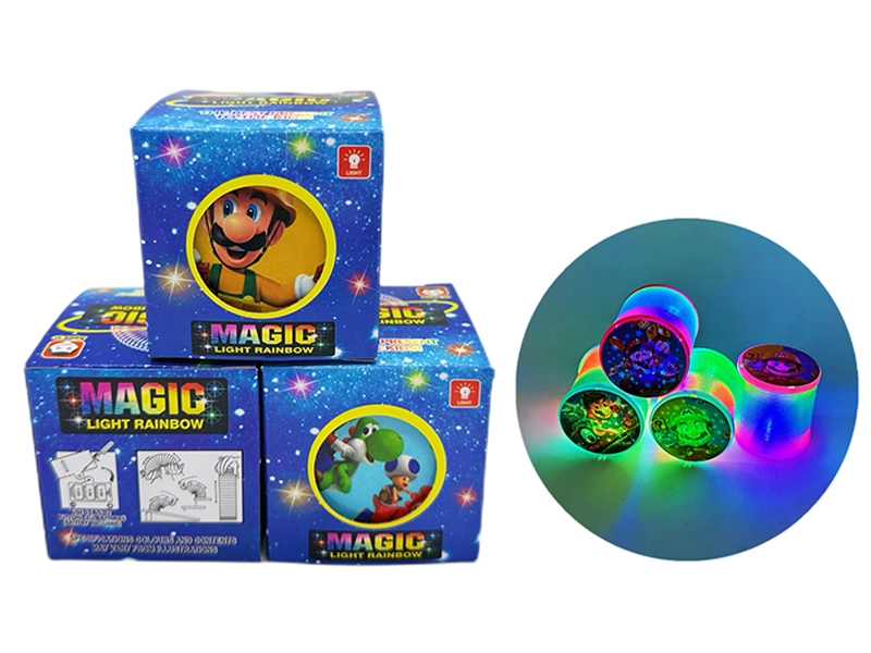 Mario Rainbow Circle With Light 12Pcs