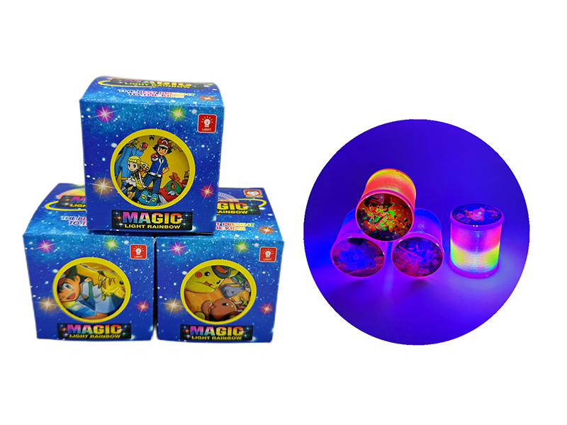 Pikachu Rainbow Circle With Light 12Pcs