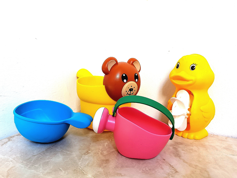 Soft Plastic Bath Toys 4pcs