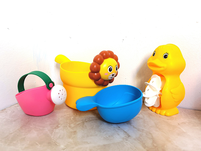 Soft Plastic Bath Toys 4pcs