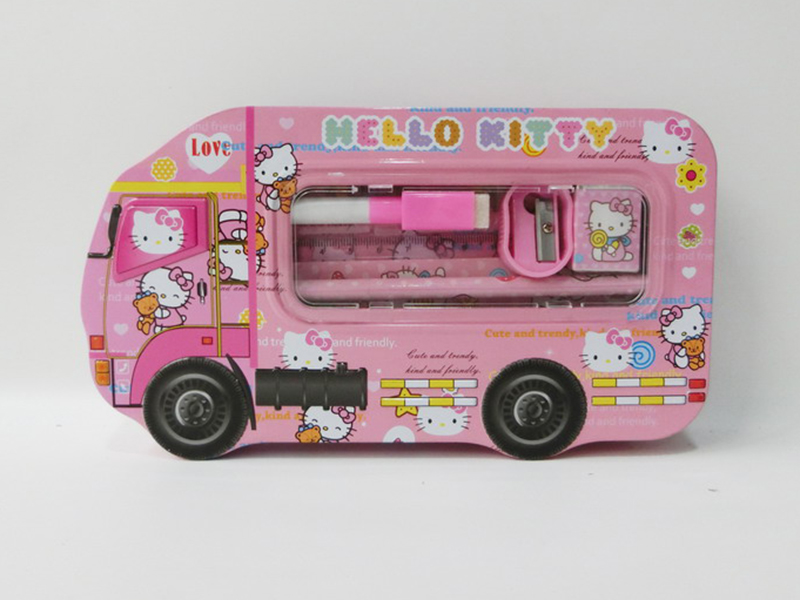 Hello Kitty Iron Box Stationery Set