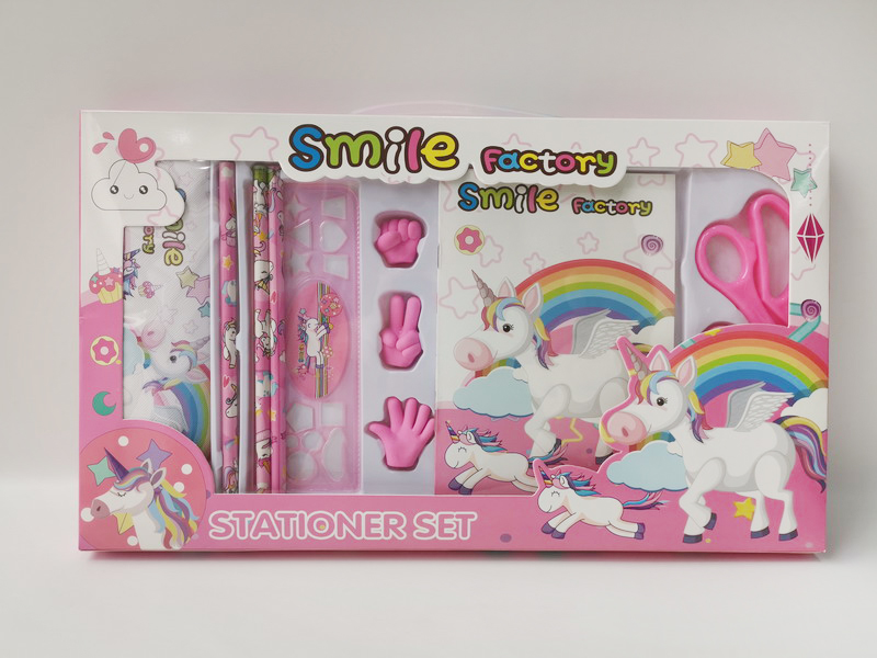 Unicorn Stationery Set