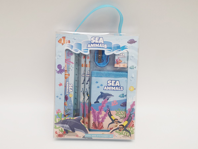 Sea Animals Stationery Set