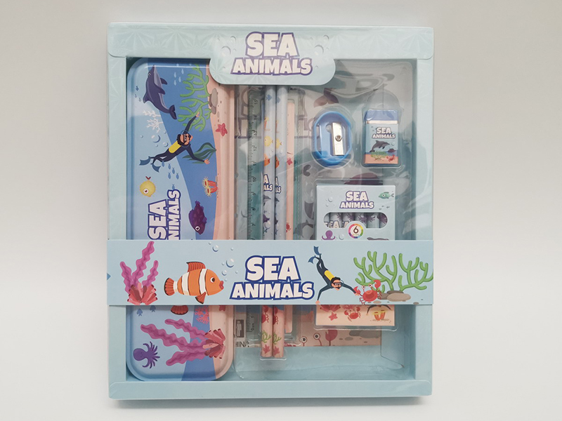 Sea Animals Stationery Set