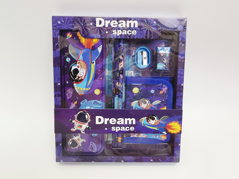 Dream Space Stationery Set + Wallet