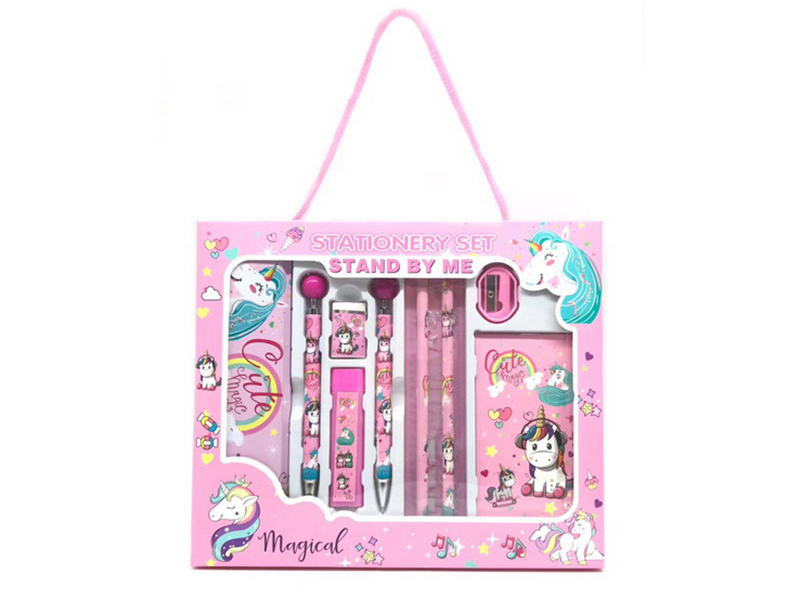 Unicorn Iron Box Stationery Set