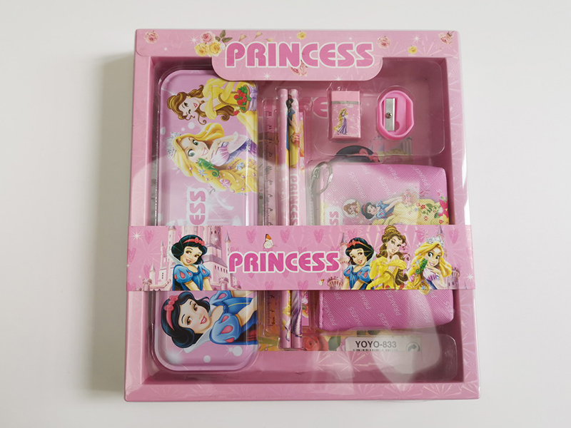 Disney Princess Stationery Set(With Wallet)