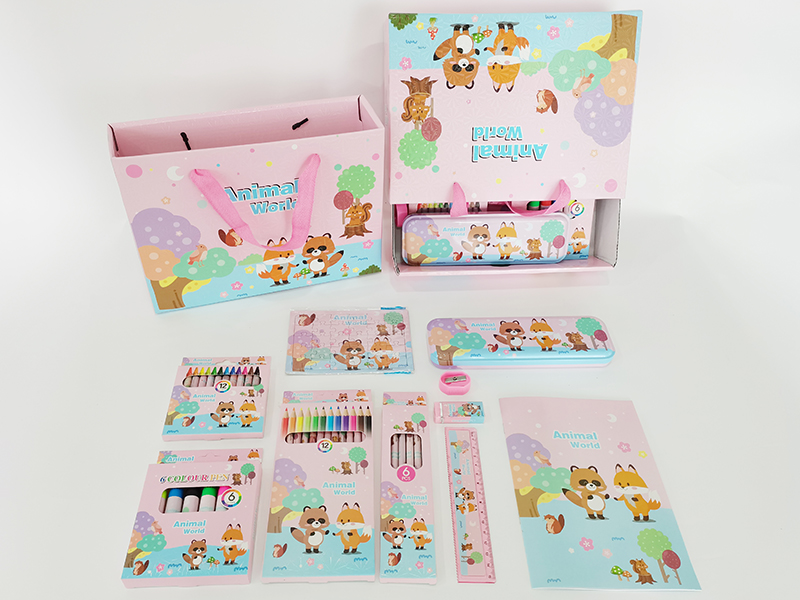 Portable Gift Box Stationery Set(With Puzzle)