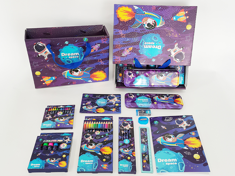 Portable Gift Box Stationery Set(With Puzzle)