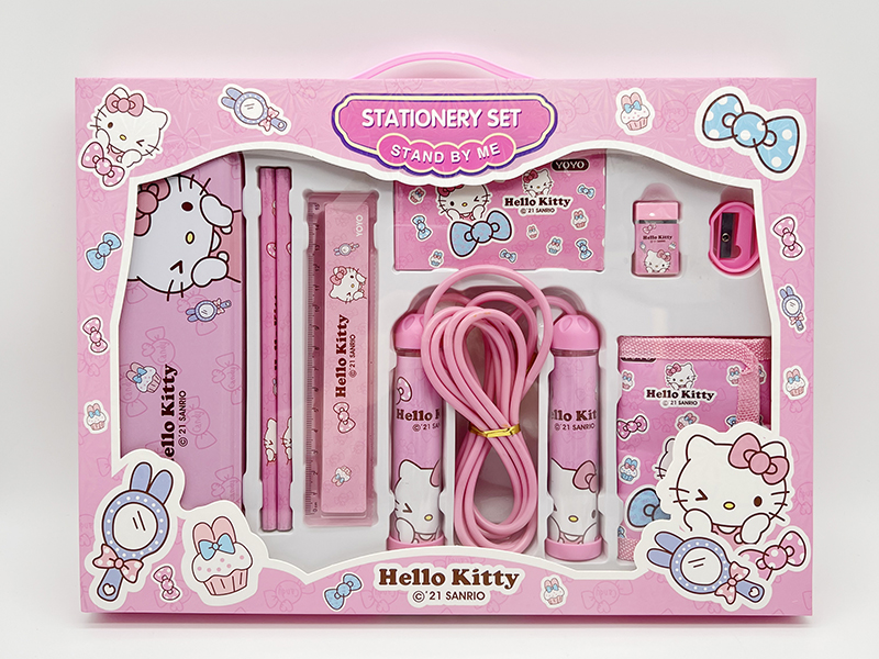 Rope Skipping Stationery Set(Hello Kitty)