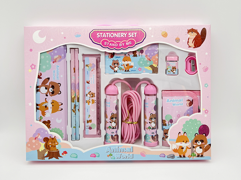 Rope Skipping Stationery Set(Animals World)