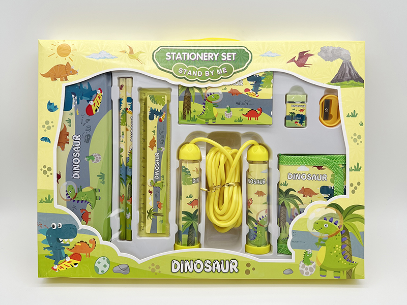 Rope Skipping Stationery Set(Dinosaur)