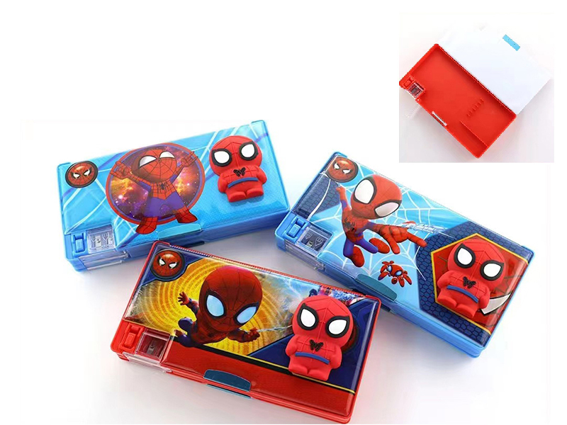 Cartoon Plastic Pencil Case(Spider-Man)