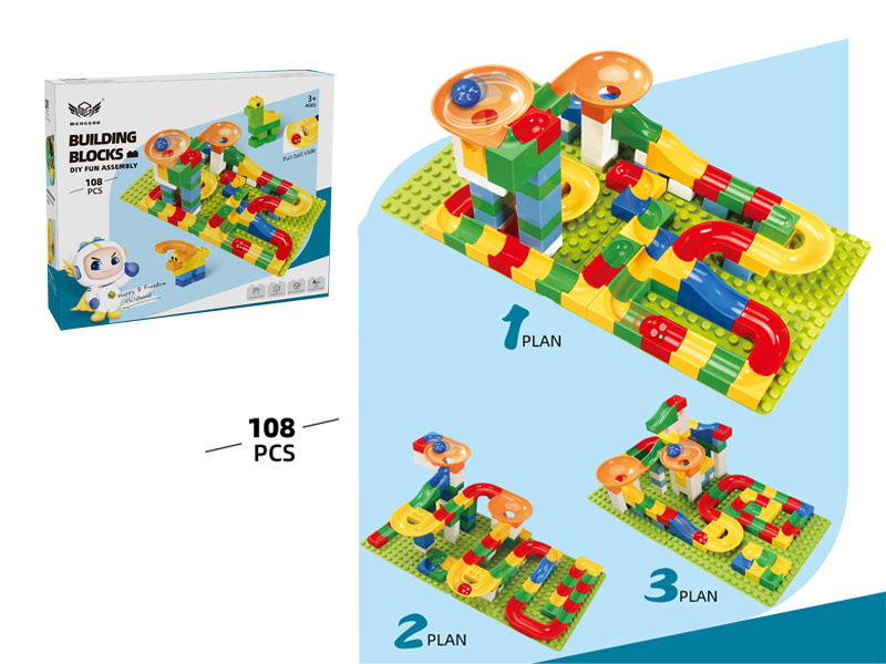 108PCS Slide Block+2 Medium Board