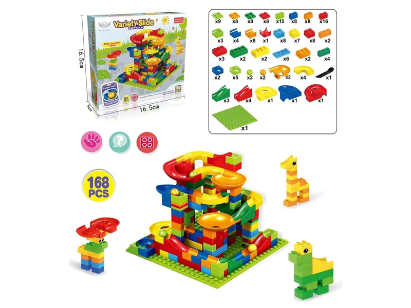 168PCS Small Slide Block+1 Small Base Plate