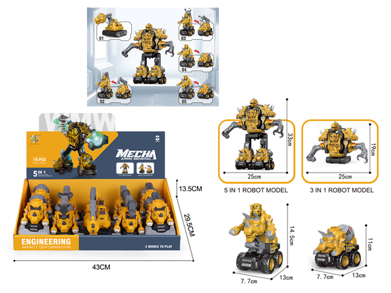 Transformers Dinosaur Project Toy 10PCS