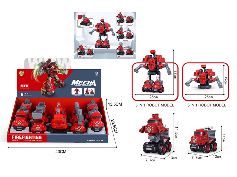 Transformers Pioneer Toy 10PCS