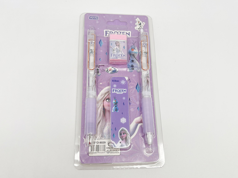 Frozen Stationery Set (Ballpoint Pen + Pencil + Pencil Box + Eraser )