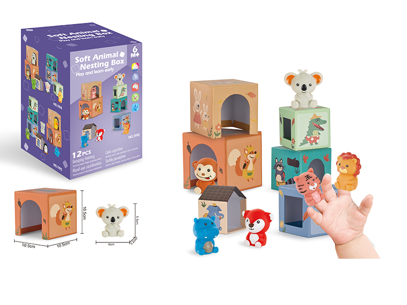 Soft Plastic Animals Nesting Box