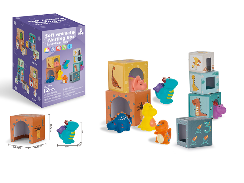 Soft Plastic Animals Nesting Box