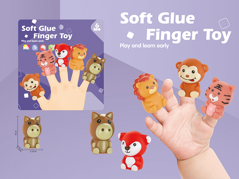 Soft Glue Finger Doll