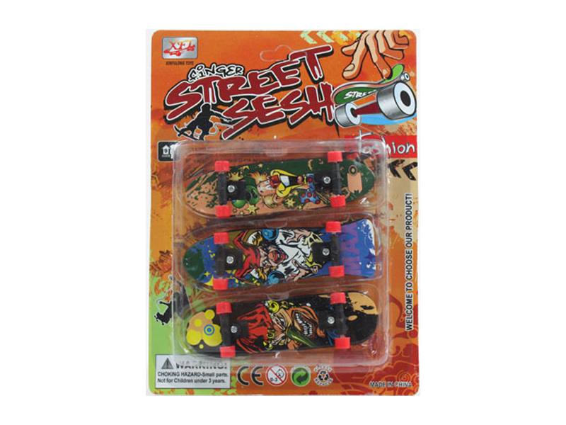 3PCS Joker Finger Skateboard