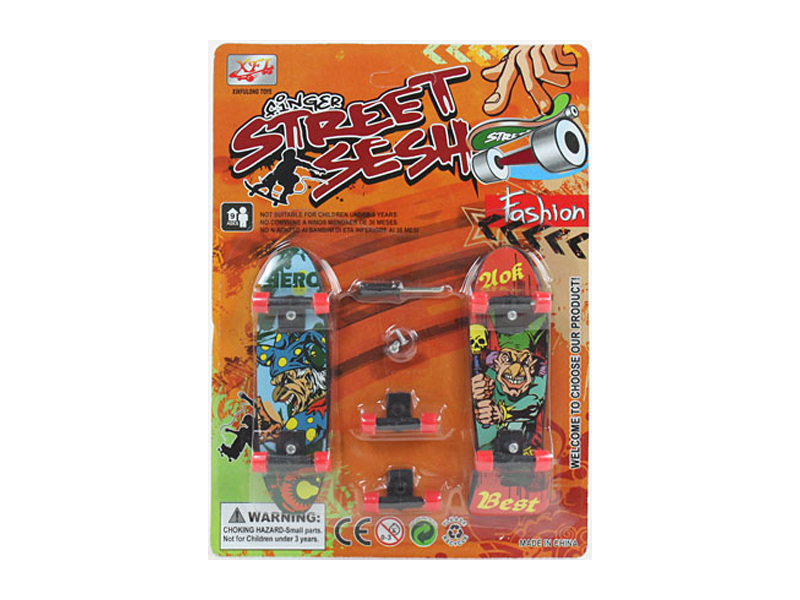 2PCS Joker Finger Skateboard