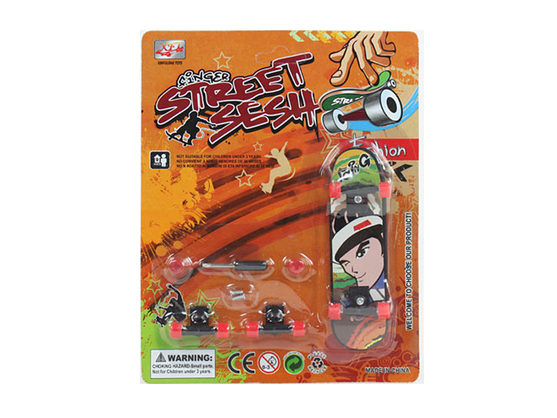 Cartoon Finger Skateboard