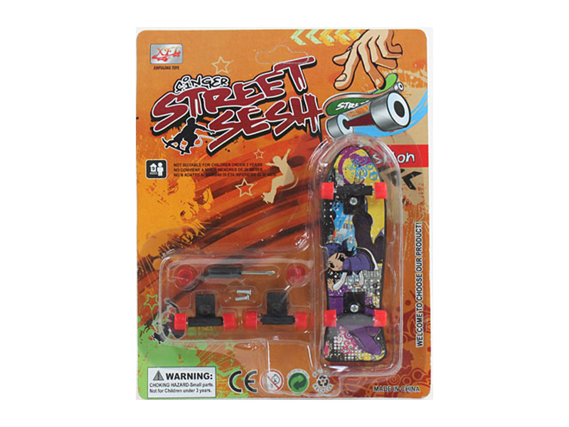 Cartoon Finger Skateboard