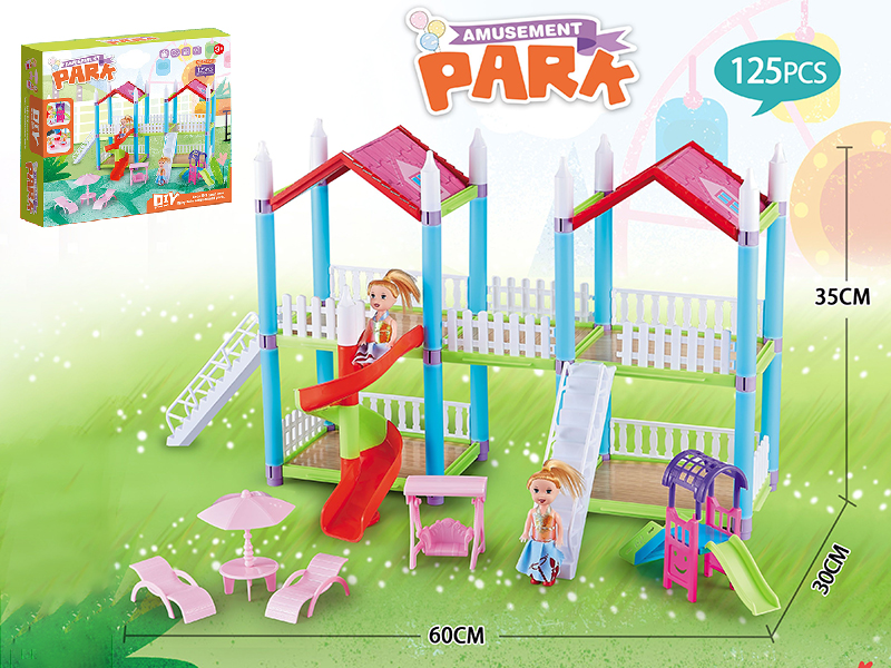 DIY Amusement Park 125pcs