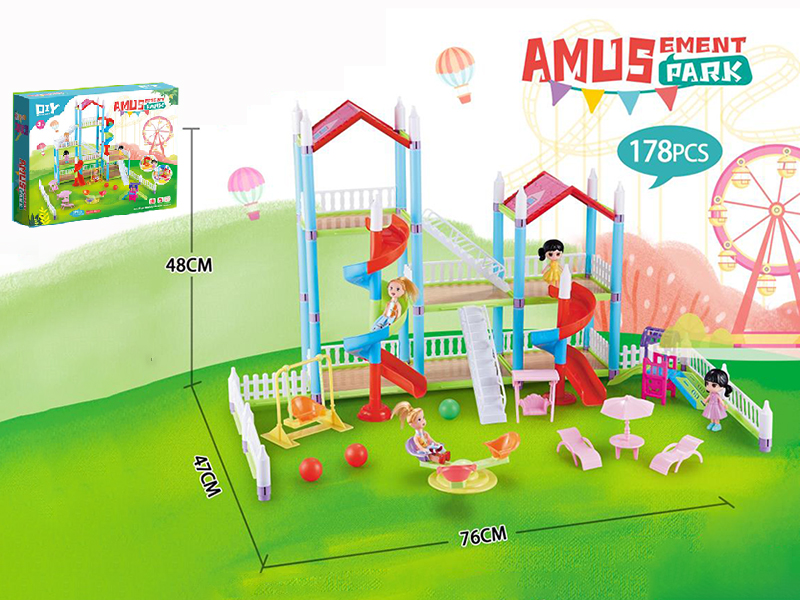 DIY Amusement Park 178PCS