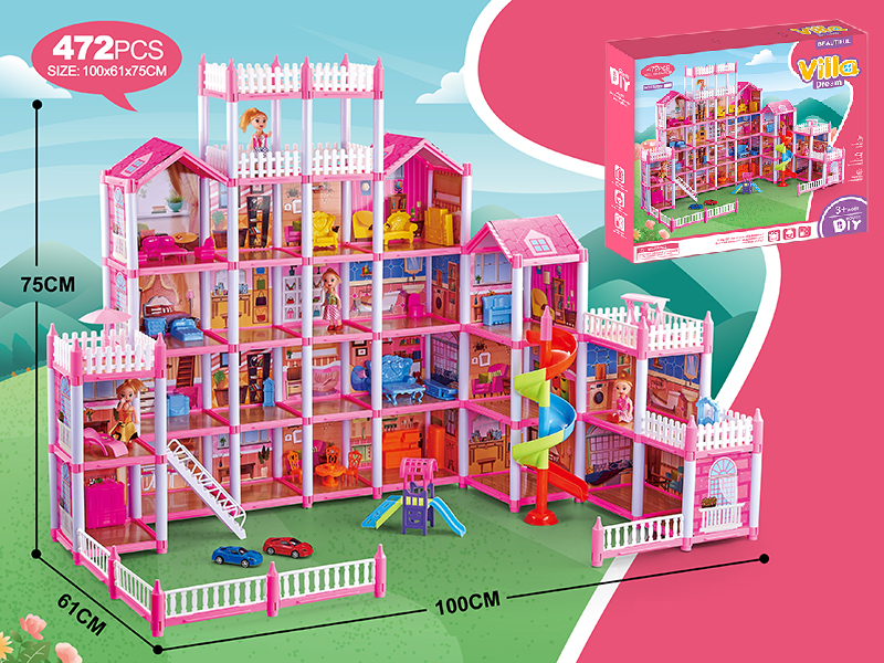 DIY Luxury Villa - 26 Rooms 472pcs