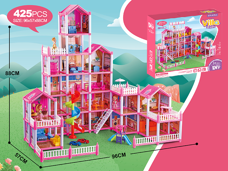 DIY Luxury Villa - 22 Rooms 425pcs